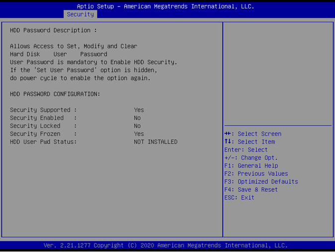 HDD Security