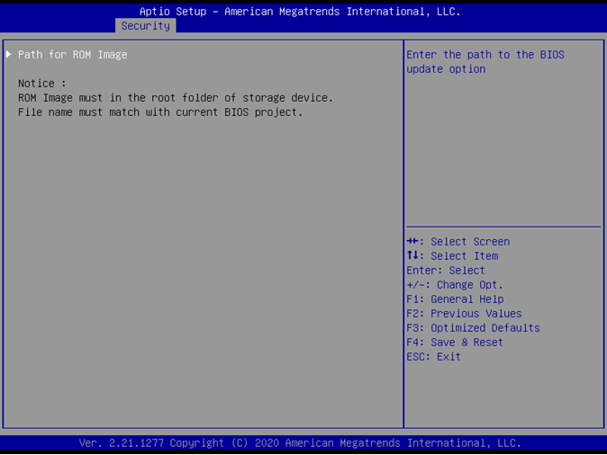 BIOS Update
