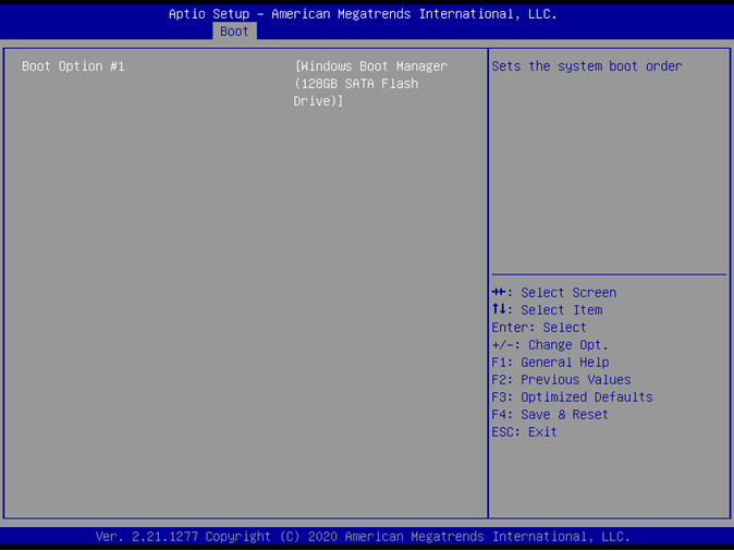 Boot Option